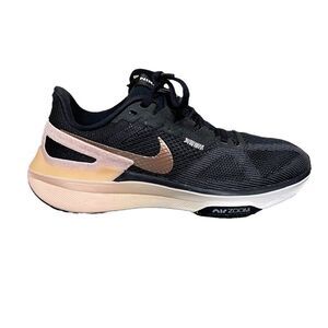 Nike Air Zoom Structure 25 Women's Black Running Shoes Sz 6